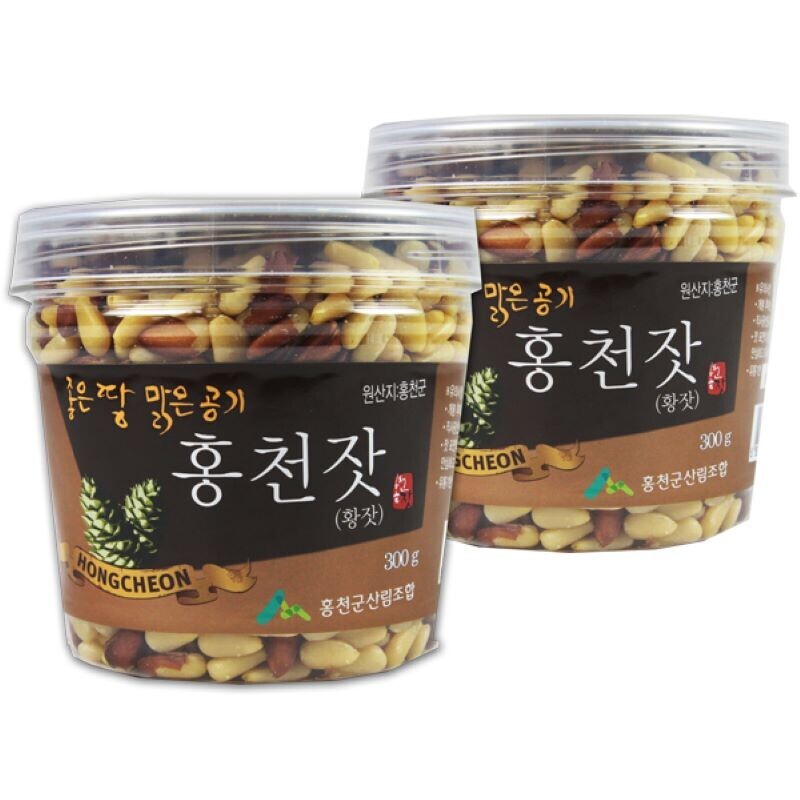 홍천군산림조합,홍천군산림조합 홍천잣 300g*2