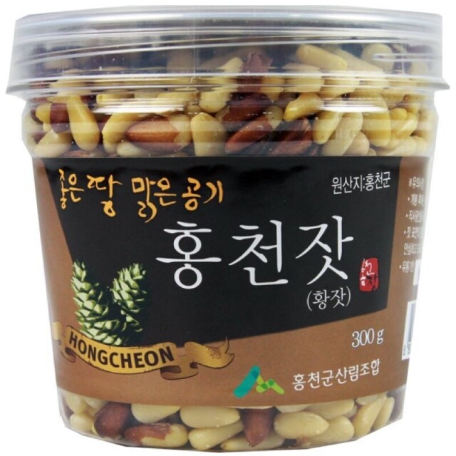 강원더몰,홍천군산림조합 홍천잣 300g